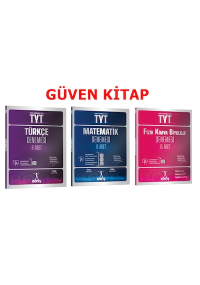 Barış Yayınları Tyt Türkçe-matematik-fizik Kimya Biyoloji Deneme