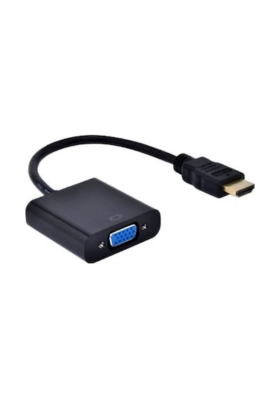 Hdmi To Vga Kablo Çevirici Laptop Monitör Tv Projeksiyon Dönüştür