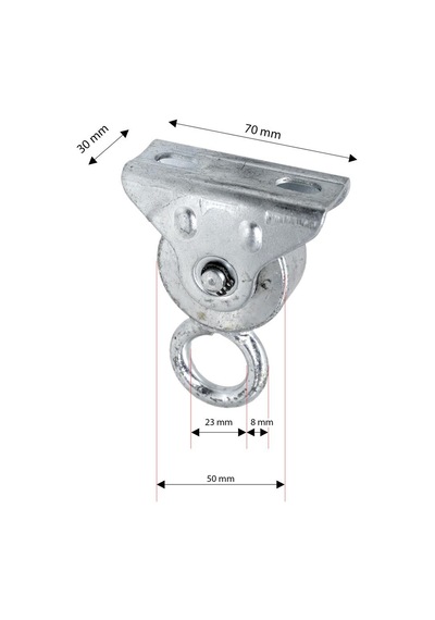 Sm050 Salıncak Makarası 50 Mm
