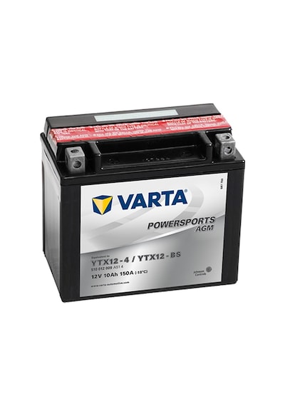 Ytx12-4/ytx12-bs Varta Motosiklet Aküsü