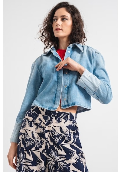 Only Onlmonalisa Ls Cr Dest Kadın Jean Ceket 15315287-17261 001