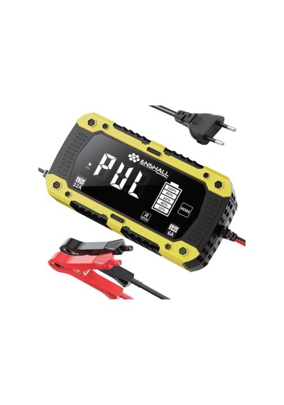 12v 12a / 24v 6a Akıllı Hızlı Akü Şarj Cihazı - Lifepo4, Jel, Agm Ve Kurşun Asit Akü Şarjör Ve Onarım Cihaz