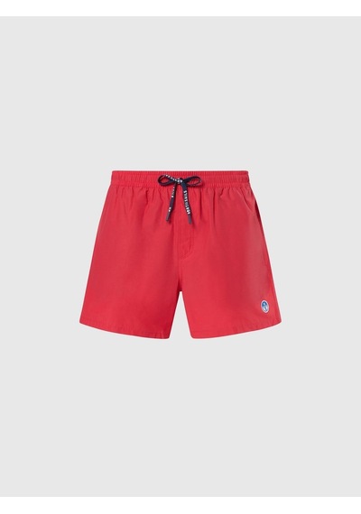 North Sails Basic Volley Erkek Deniz Şortu 36cm-33382 Kırmızı