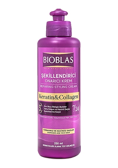 Bioblas Collagen Ve Keratin Dökülme Karşıtı Durulanmayan Saç Kremi 250 Ml Yeni Ambalaj