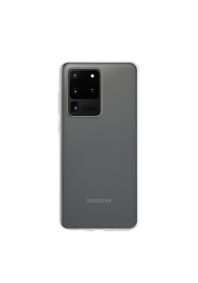 Samsung Galaxy Uyumlu S20 Ultra Kılıf 1mm Şeffaf Silikon Kılıf