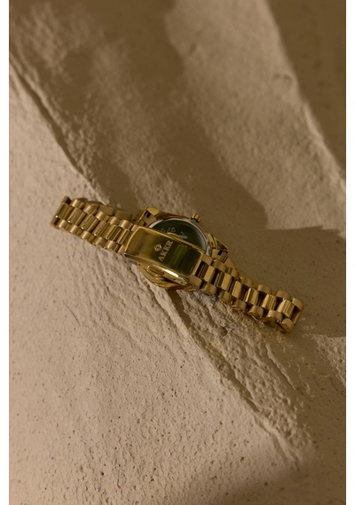 Pembe/gold Accg1362 Oyster Kol Saati 28mm Pembe/gold Altın