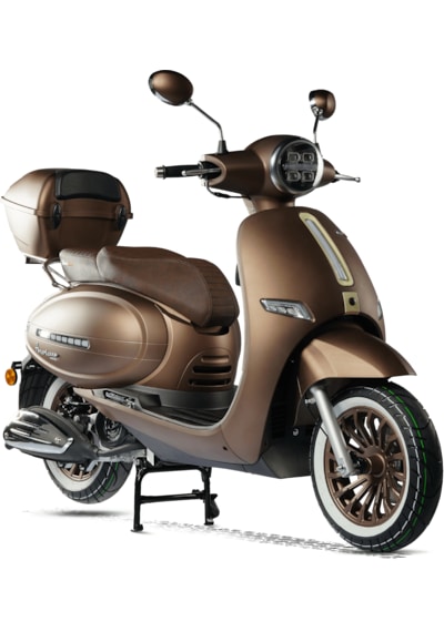 Motolüx Americano 125 CC Benzinli Scooter Kahverengi