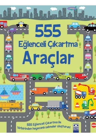 555 Eğlenceli Çıkartma - Araçlar - Yqbx-652415