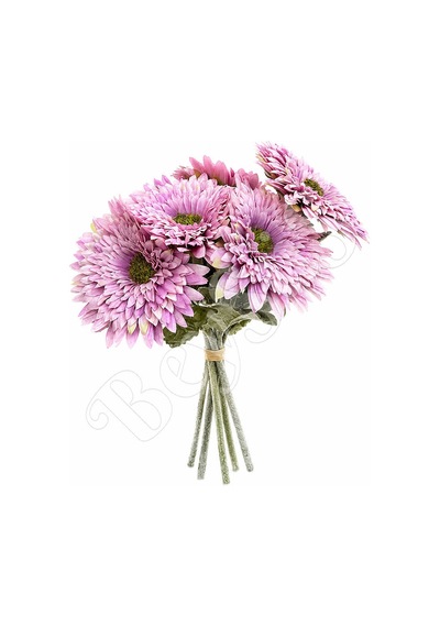 Yapay Çiçek Kasımpatı Buketi 49 Cm Lila