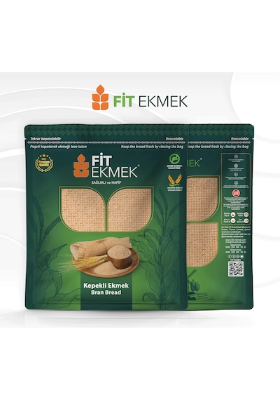 Fit Kepekli , Yulafli , Chia , Arpa Ve Keten Tohumlu Lavaş Ekmeği