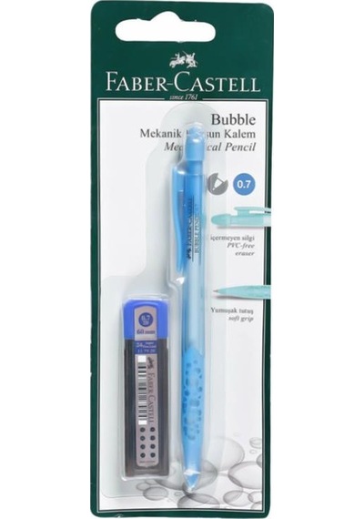 Faber Castell Bubble 07 Mekanik Kurşun Kalem Mavi 532710