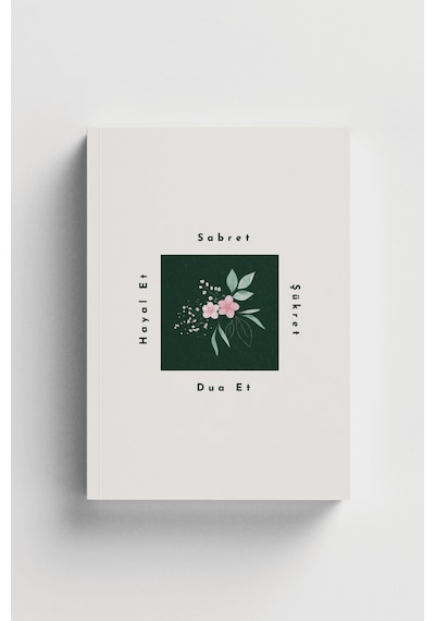 Şükret İslami Defter Ayet-hadisli Çok Renkli