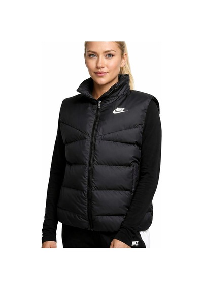 Nike Therma Fit Down Fill Womens Vest Kaz Tüyü Dolgulu Kadın Yelek Siyah