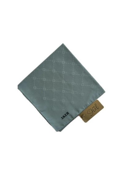 Aker Monogram Eşarp - Su Yeşili 953 - Su Yeşili
