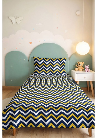 Lacivert Geometrik Zigzag Genç Odası Tek Kişilik Pike Takımı - Sarı 160x220 Cm Kapitone Yatak Örtüsü Günbatımı Doku Rüyası Lacivert Geometrik Zigzag Genç Odası Tek Kişilik Pike Takımı - Sarı 160x220 Cm Kapitone Yatak Örtüsü Günbatımı Doku Rüyası