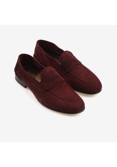 Mocassini Gold Erkek Loafer 65936 Bordo