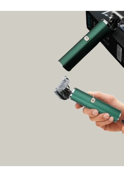 Astraltech Saç Ve Sakal Kesme Makinesi Koyu Yeşil Metal Gövde