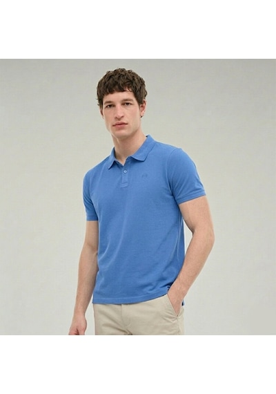 Lumberjack 6m Mb Ct953 Polo T-sh 6fx Erkek Polo T-shirt 102064413 Mavi