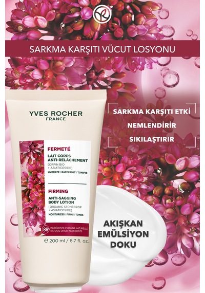 Yves Rocher Sarkma Karşıtı Vücut Losyonu/ Centella Asiatica Özü-17471 200 Ml
