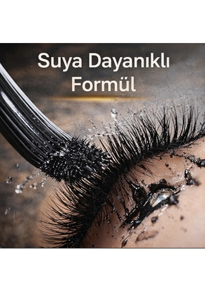 Vıbely Waterproof Maskara Big Volume Kirpik Uzatıcı Dolgunlaştırıcı Siyah 1055