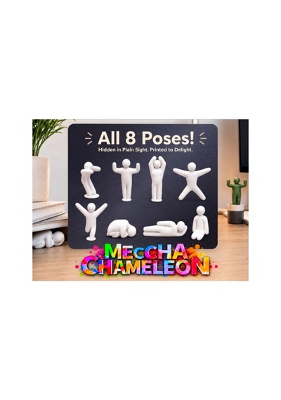 Meccha Chameleon Mini Figür