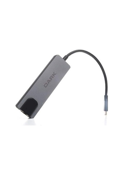 Dark Dk-ac-u31x46 Type-c To Usb 3.0 + Hdmı+ Rj45 Tedzin