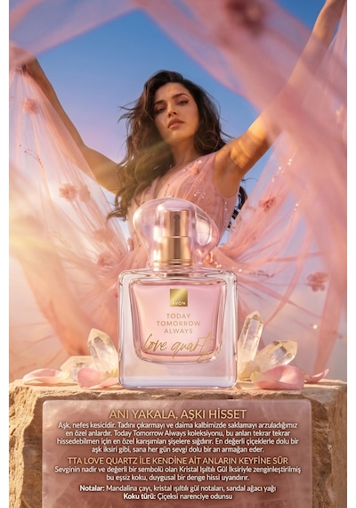 Tta Love Quartz Kadın Parfüm Edp 50 Ml. Çiçeksi