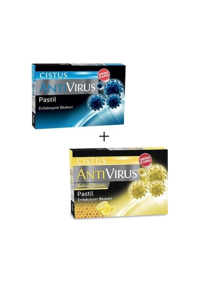 Cistus Bal Limon Ve Mentollü Boğaz Pastili 10 Pastil A