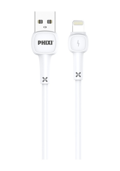 Phixi PCC511L Basic 2.1A Çift Çıkışlı Lightning Kablolu Araç Şarj