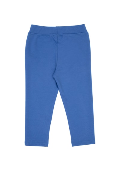 U.S. Polo Assn. Kız Çocuk İndigo 3/4 Boy İnterlok Tayt 50306792-VR028