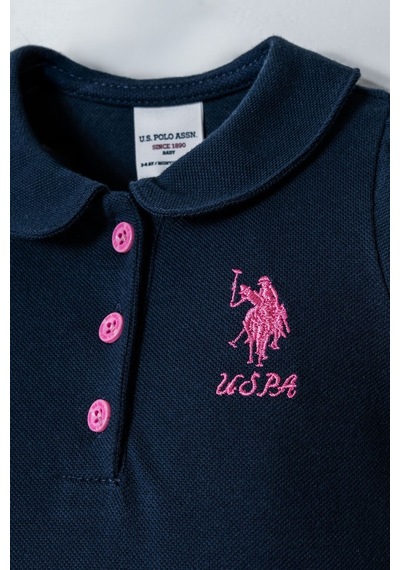 U.s. Polo Assn. Kız Bebek Lacivert Tulum Lacivert