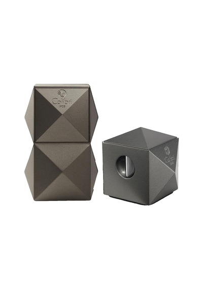 Colibri Quasar Masaüstü Puro Çakmak Ve Kesici Seti Gunmetal