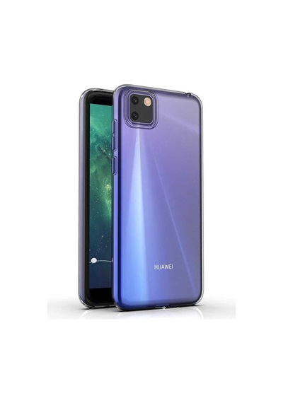 Huawei Y5P Kılıf Lüx Şeffaf Silikon Kılıf