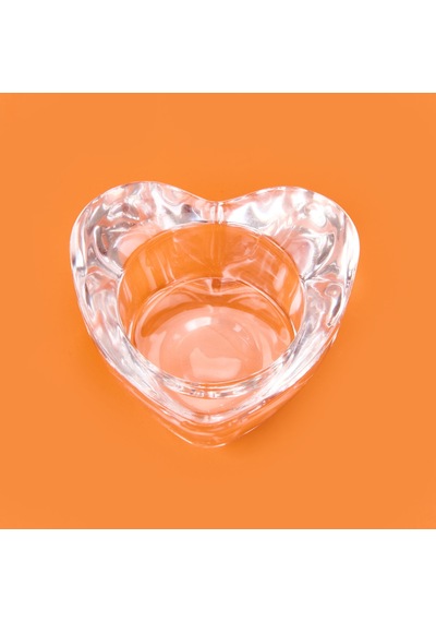 Deco Heart Mumluk - Şeffaf -6,8x2x8 Cm Çok Renkli