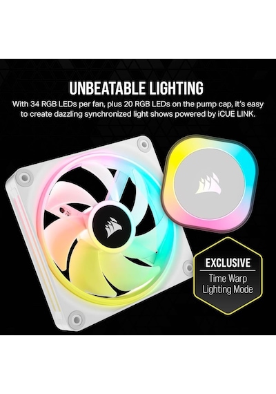 Corsair İcue Lınk H100i Rgb Aıo Cw-9061005-ww 240 Mm İşlemci Sıvı Soğutucu