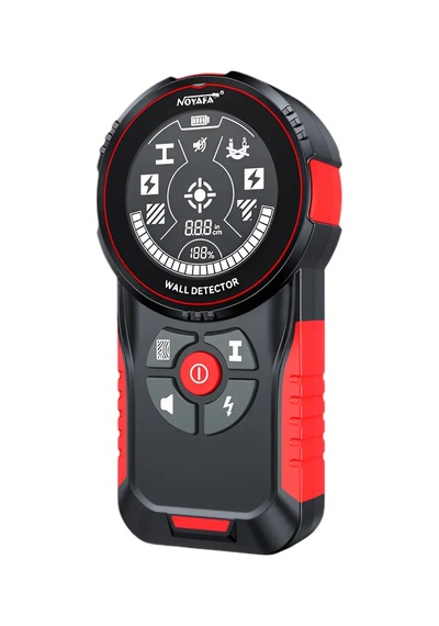 Noyafa Nf-5102 Duvar Tarayıcı Metal Ahşap Ac Kablo Dedektörü Lcd Ekranlı Ip54