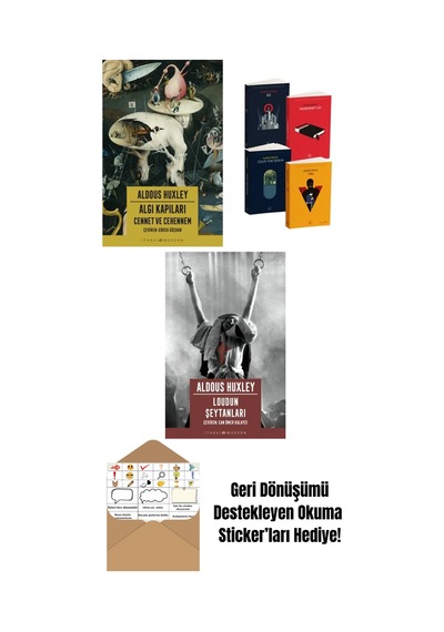 Algı Kapıları Cennet Ve Cehennem + Kara Dörtleme Set + Loudun Şeytanları