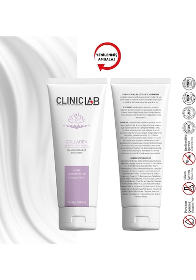 Cliniclab Kolajen Güzellik ve Bakım Kremi 50 ML
