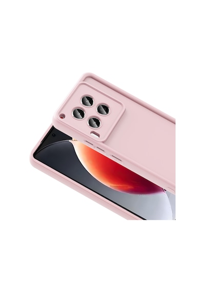 Tecno Camon 30 Uyumlu Kılıf Kamera Korumalı Sys Ananas Kapak - Pembe Pembe