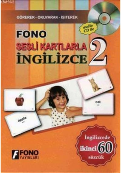 Fono Sesli Kartlarla İngilizce 2 (Cd'li)- Fono Yayınları