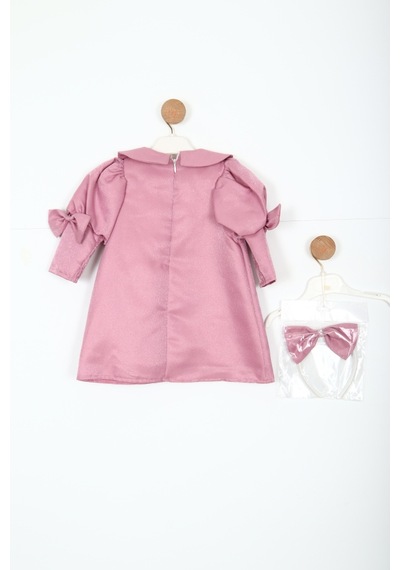 Xo Kids Kız Çocuk Elbise 1-6 Yaş 2915 Pembe