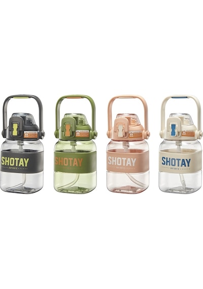 Shotay Rıbbon Grip Matara 1000 Ml Çok Renkli