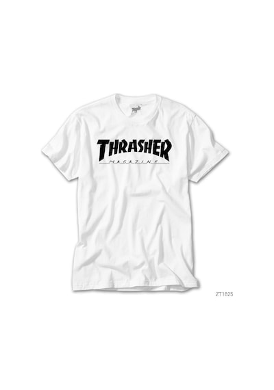 Thrasher Magazine Classic Beyaz Tişört Beyaz