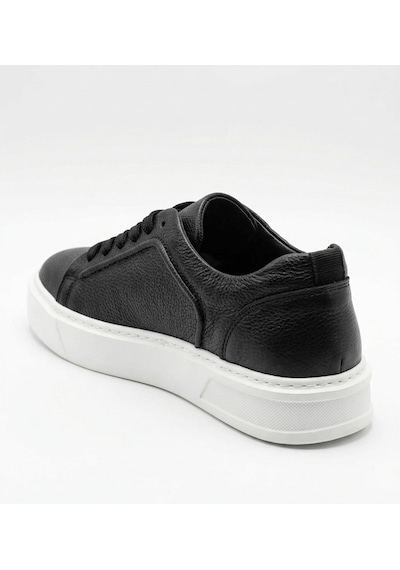 Growish Gd0109 Hakiki Deri Yüksek Taban Uzun Süre Ayakta Kalmaya Uygun Beyaz Eva Taban Siyah Sneaker Ayakkabı Growish Gd0109 Hakiki Deri Yüksek Taban Uzun Süre Ayakta Kalmaya Uygun Beyaz Eva Taban Siyah Sneaker Ayakkabı