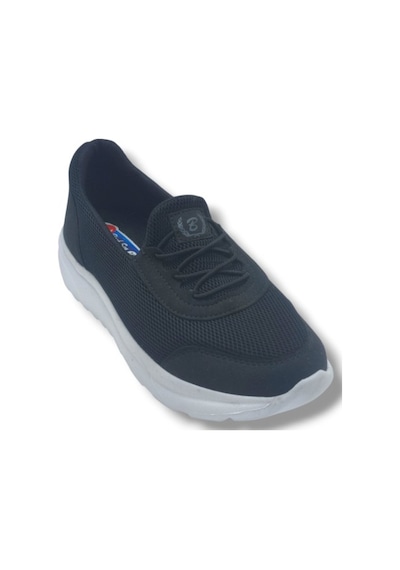 Black Sea 626-26 Anorak Anatomik Taban Kadın Sneaker Siyah Beyaz