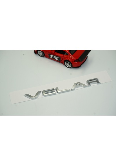 Land Rover Range Rover Velar Bagaj Gri Abs Logo Amblem