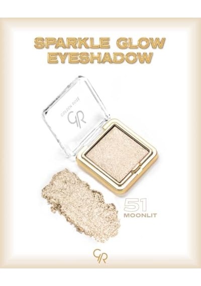 Sparkle Glow Eyeshadow No: 51 Moonlit - Kremsi Dokulu Işıltılı Göz Farı Diğer