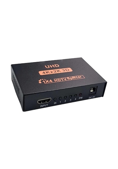 Electroon 4k2k 1x4 Hdmı Splitter Full Hd 3d Uyumlu