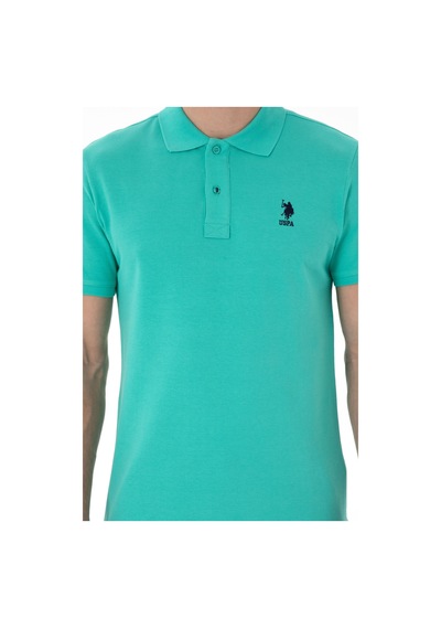 U.S. Polo Assn. Erkek Slim Fit Polo Yaka Mint Basic Tişört 50298041-VR090 U.S. Polo Assn. Erkek Slim Fit Polo Yaka Mint Basic Tişört 50298041-VR090