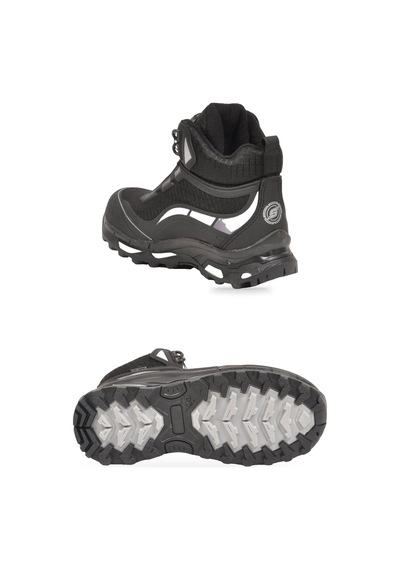 Twingo Siyah Akıllı Bağcıklı Kaymaz Tabanlı Erkek Çocuk Outdoor Bot 1040 Siyah-siyah